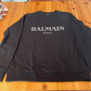 Balmain logo sweatshirt
